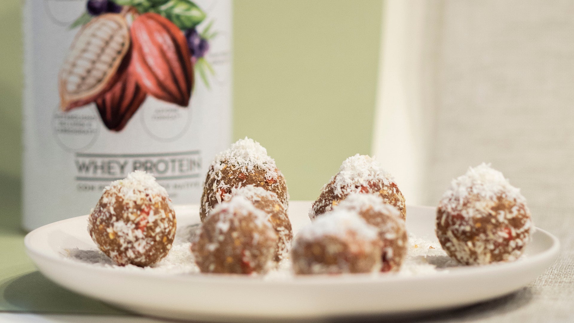 PROTEIN BALLS CON WHEY PROTEIN CACAO & AÇAI