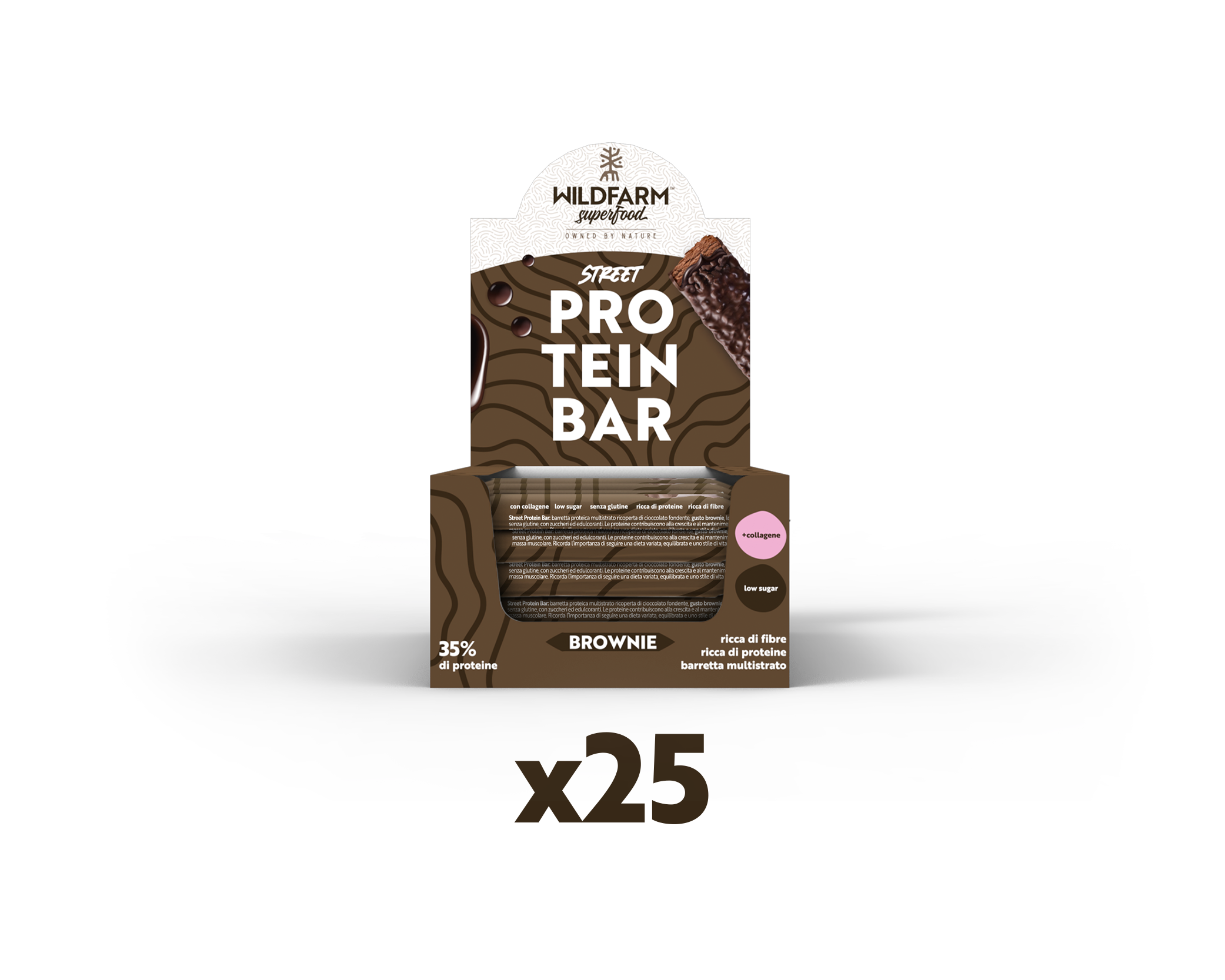 Street Protein Bar Brownie + Collagene
