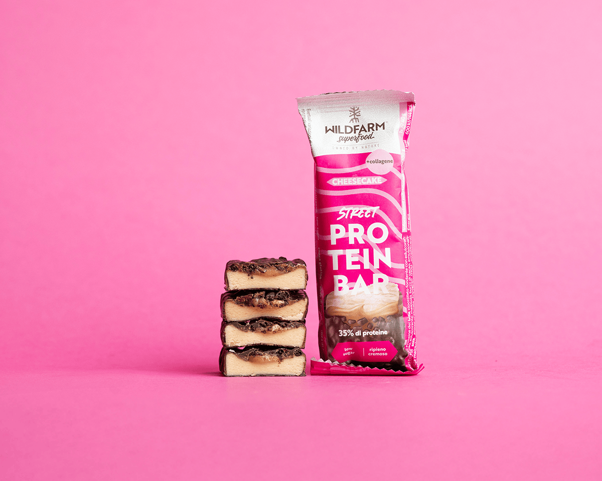 Street Protein Bar Cheesecake + Collagene