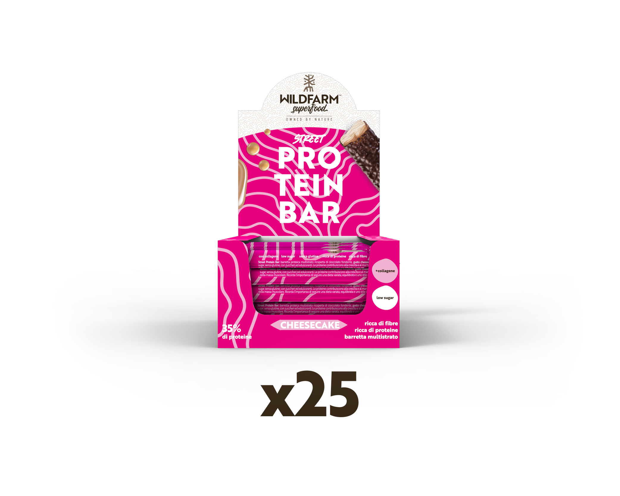 Street Protein Bar Cheesecake + Collagene