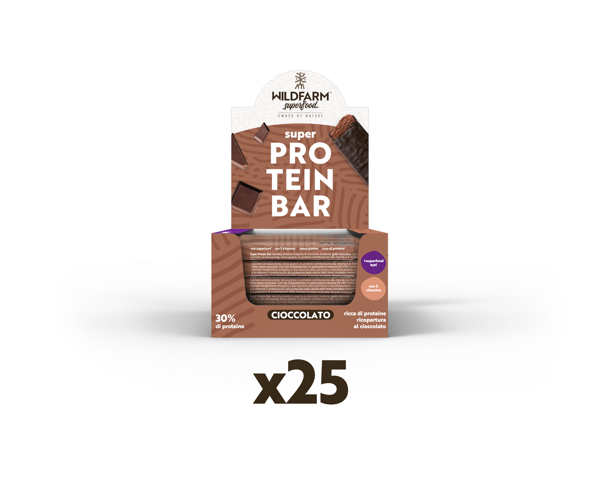 Super Protein Bar Cioccolato + Açai