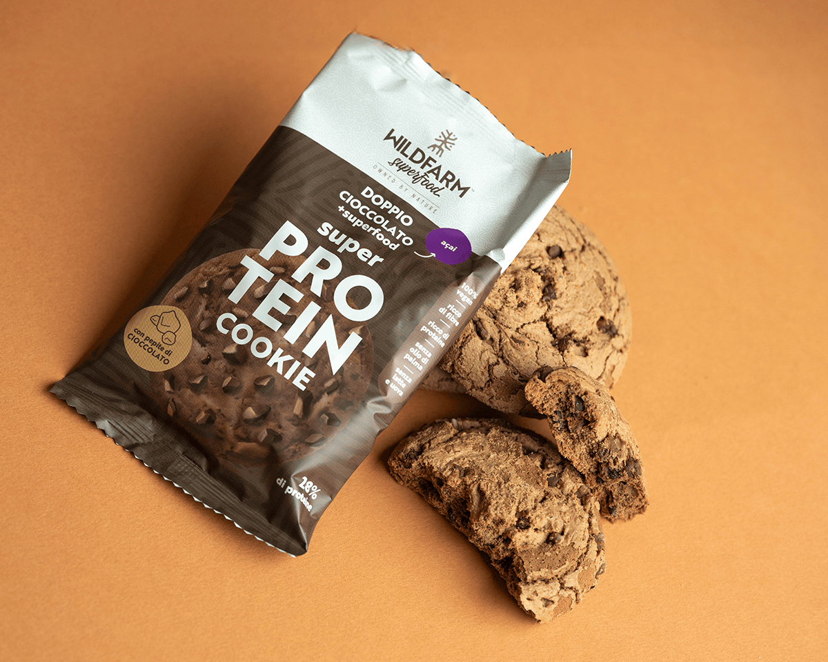 Super Protein Cookie Doppio cioccolato + Açai