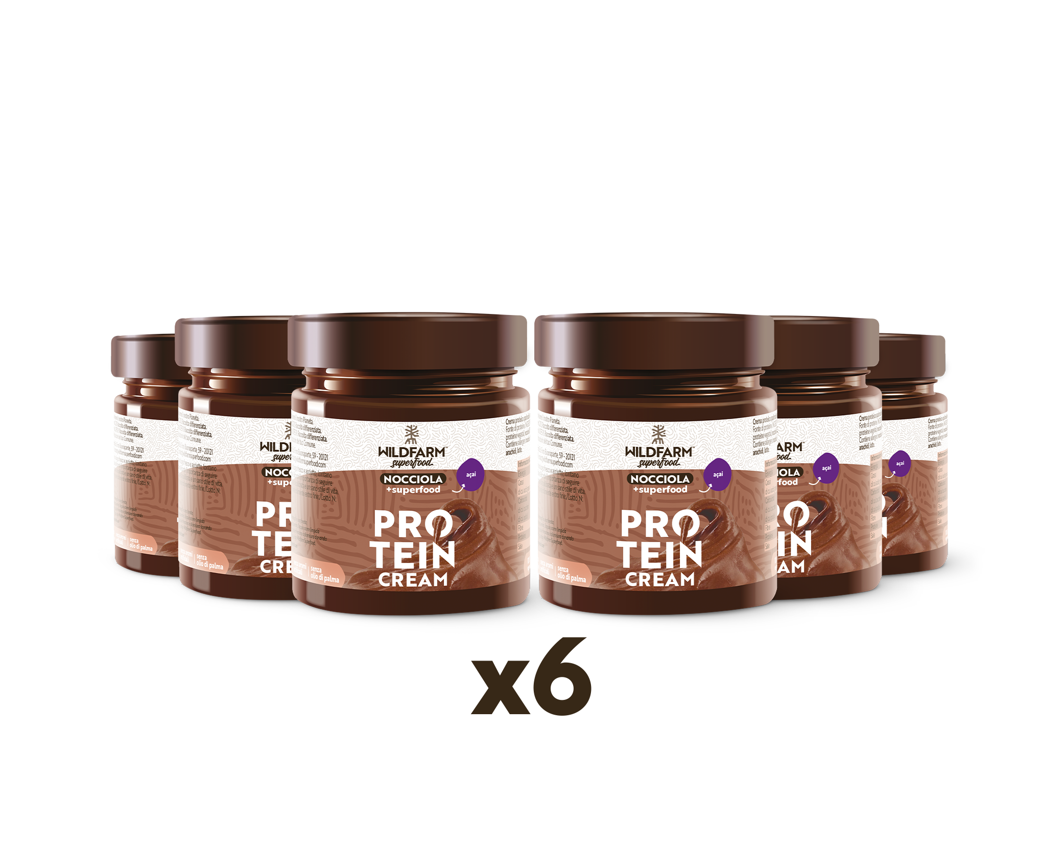 Super Protein Cream evo Nocciola + Açai