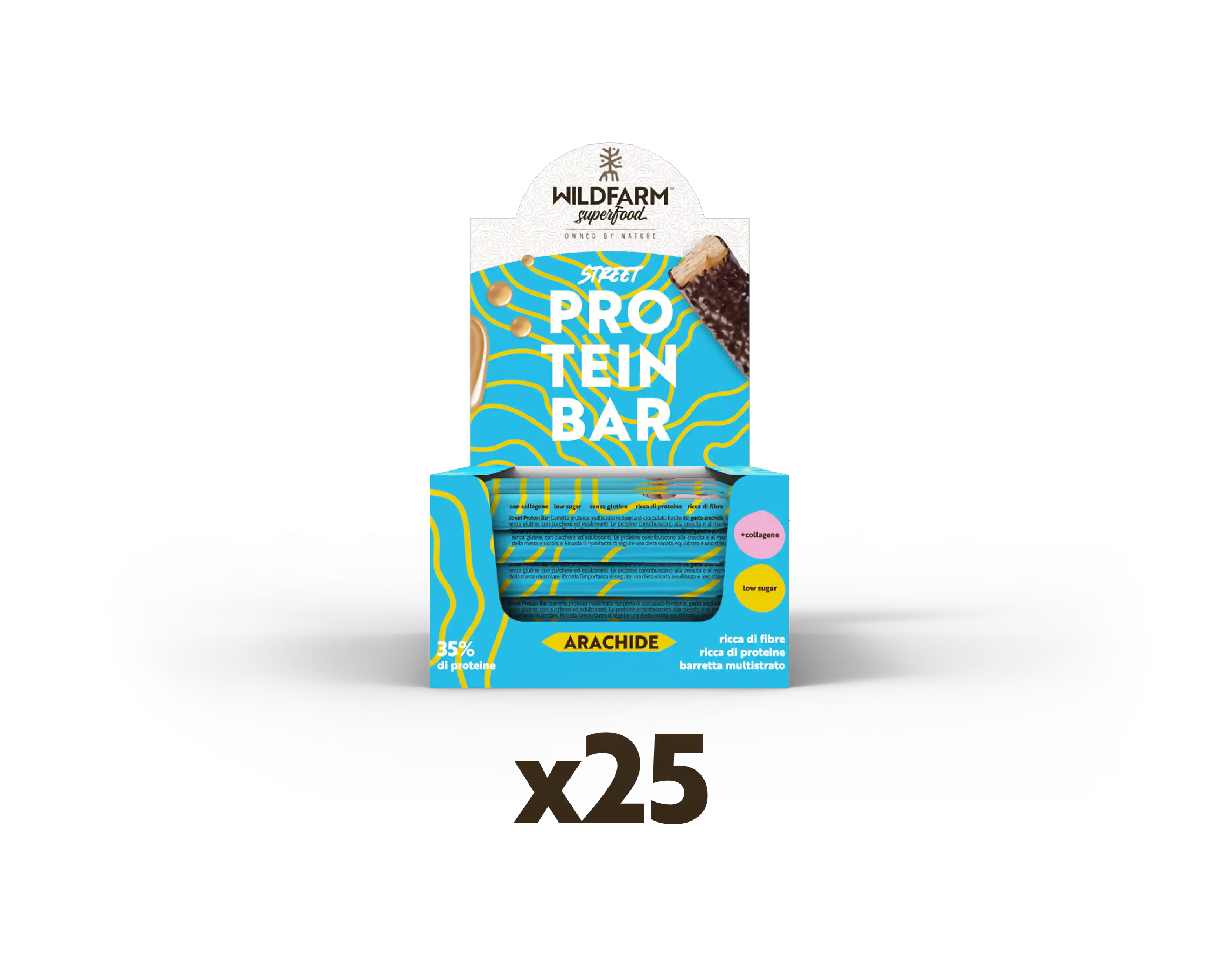 Street Protein Bar Arachide + Collagene