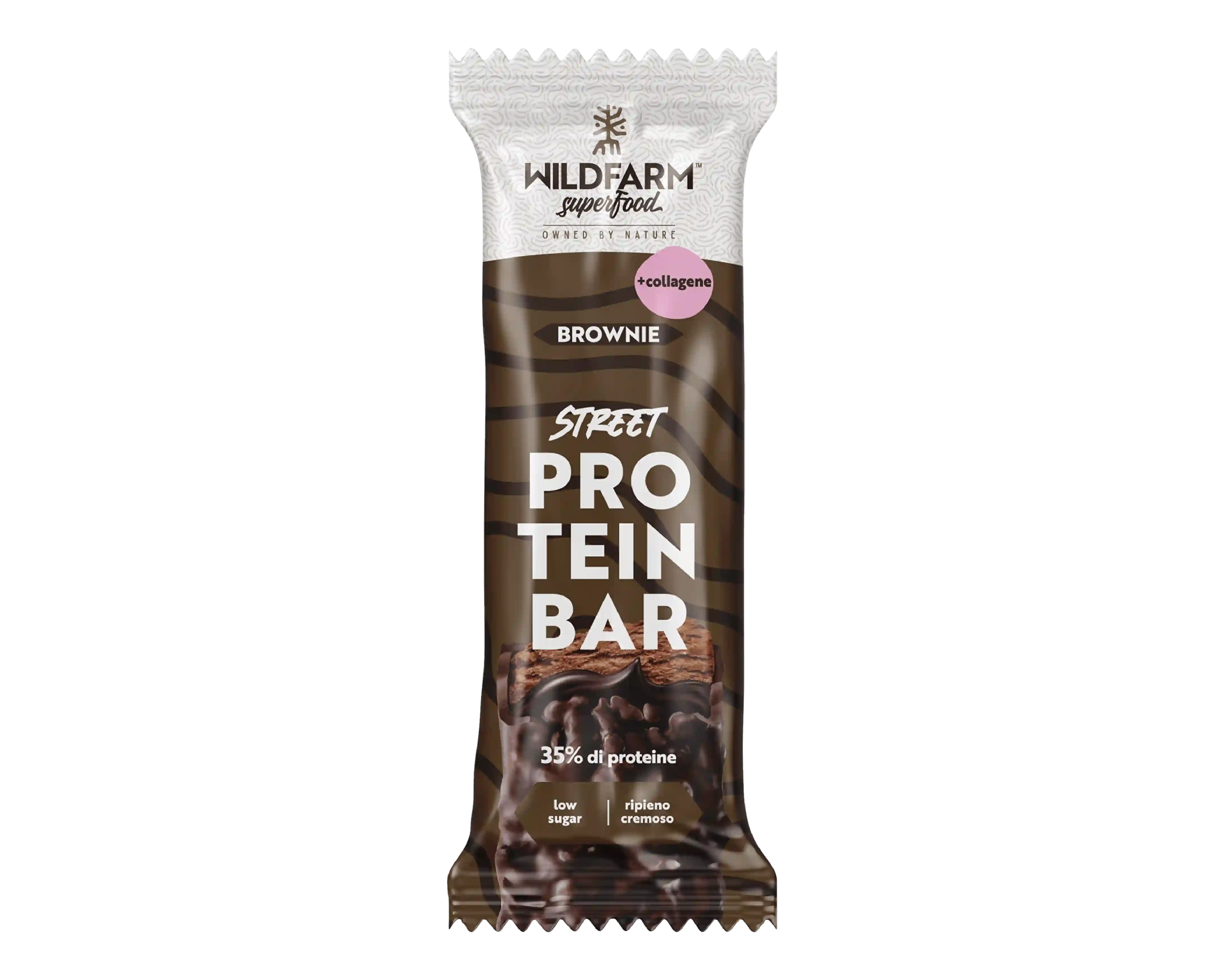 Street Protein Bar Brownie + Collagene