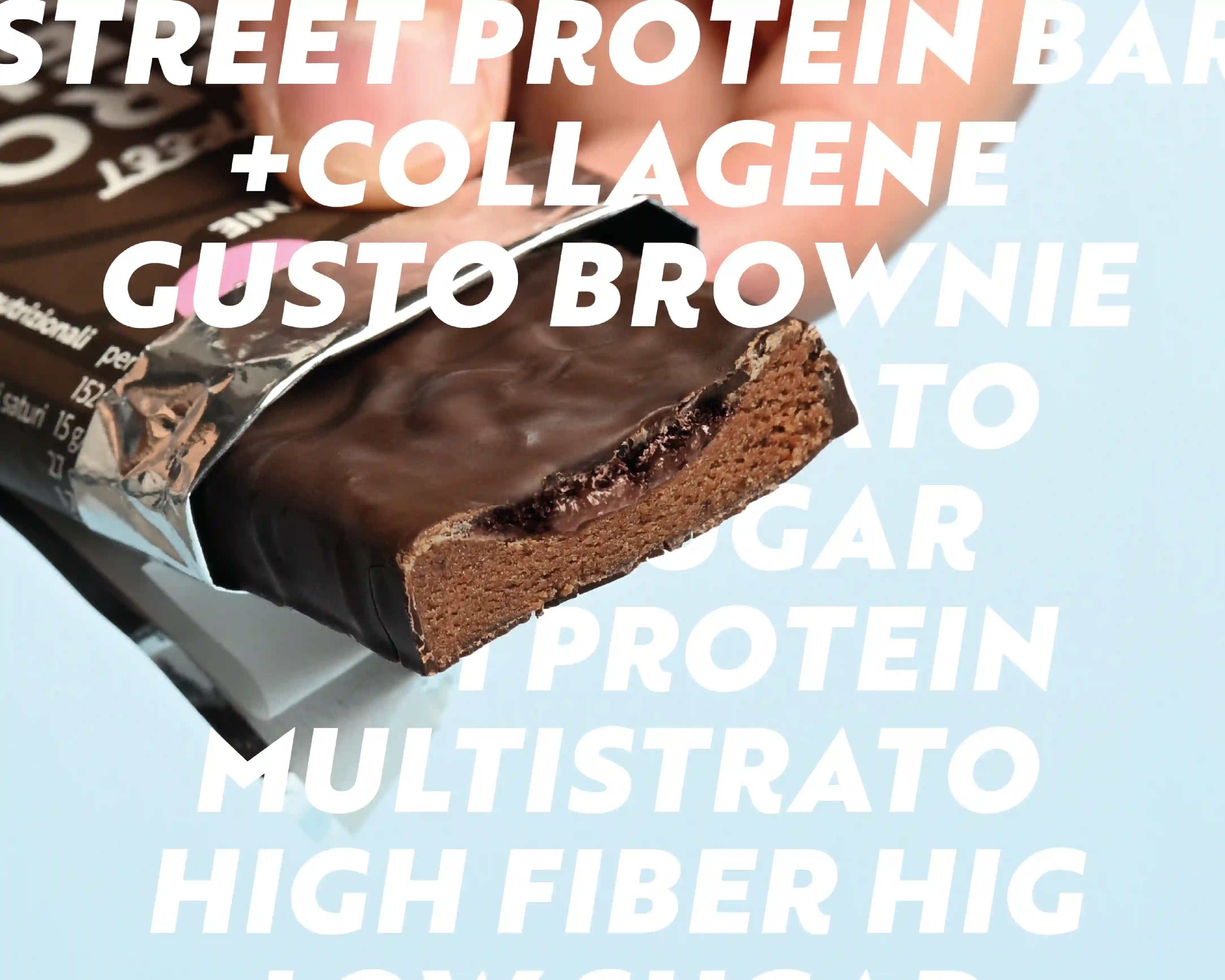 Street Protein Bar Brownie + Collagene