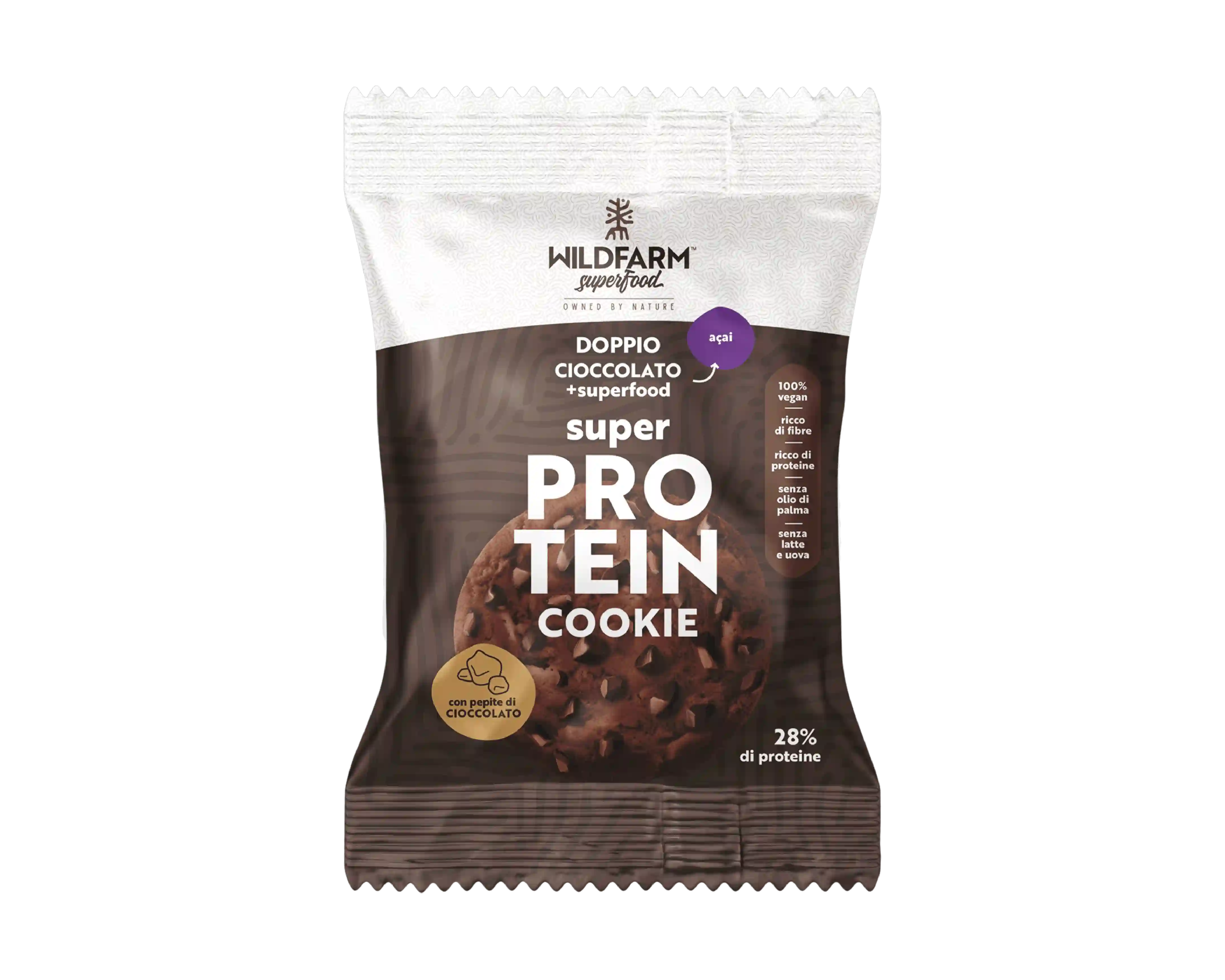 Super Protein Cookie Doppio cioccolato + Açai