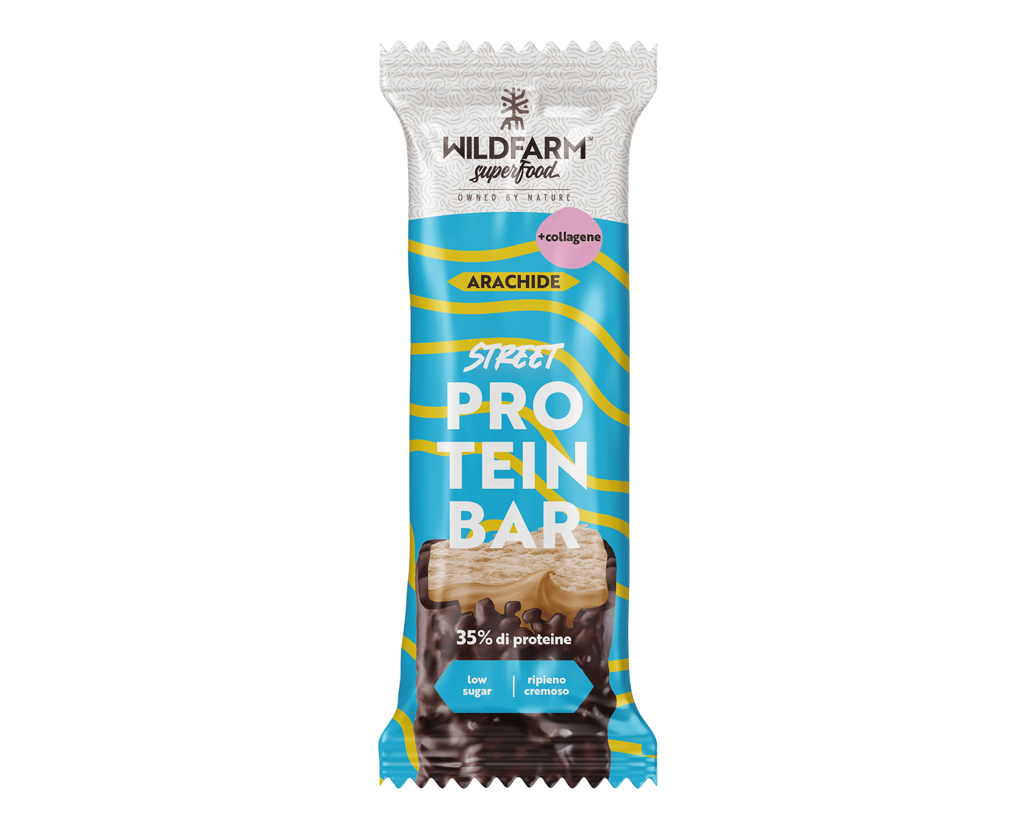 Street Protein Bar Arachide + Collagene