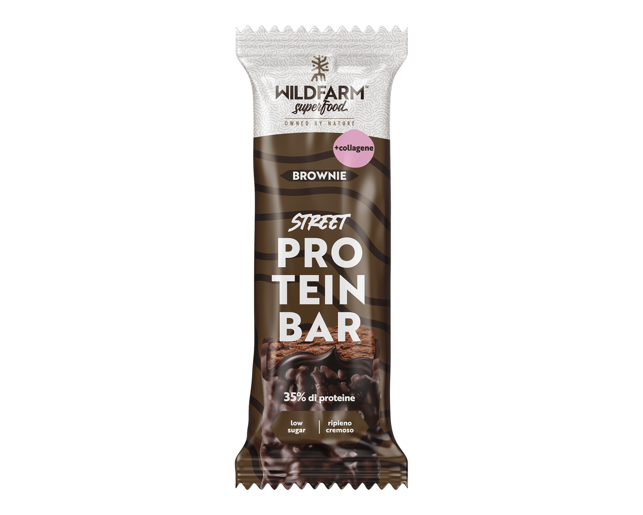 Street Protein Bar Brownie + Collagene