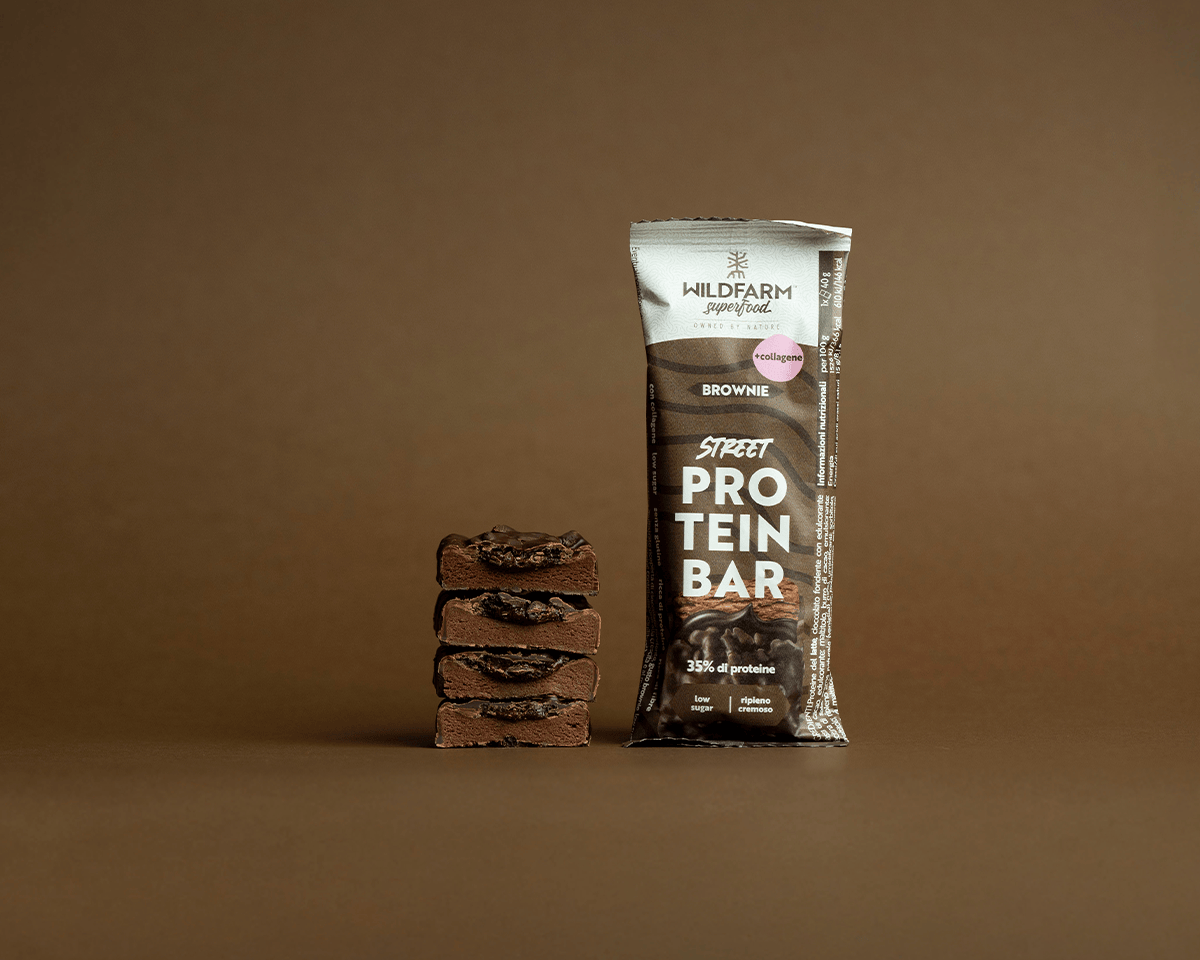 Street Protein Bar Brownie + Collagene