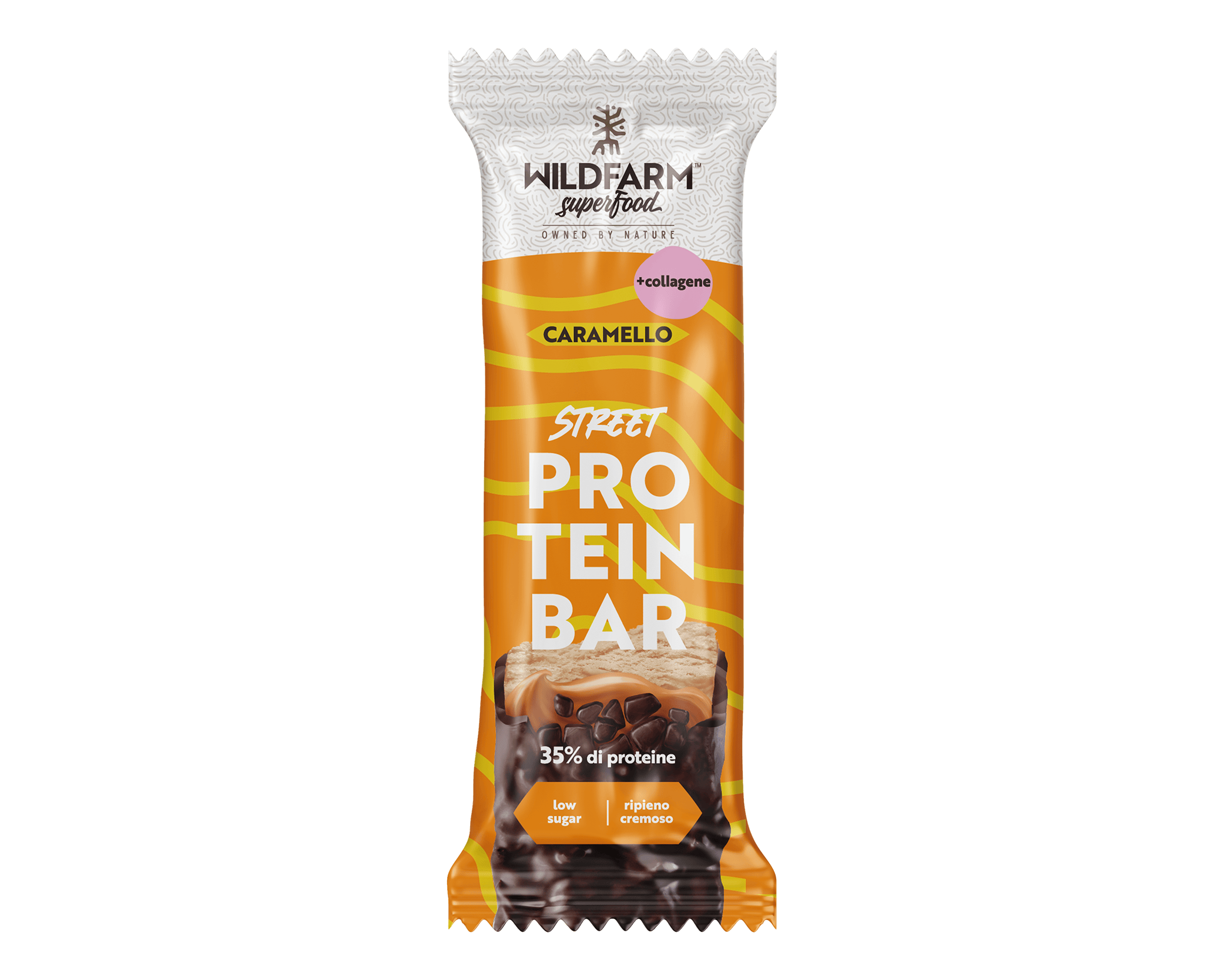 Street Protein Bar Caramello + Collagene