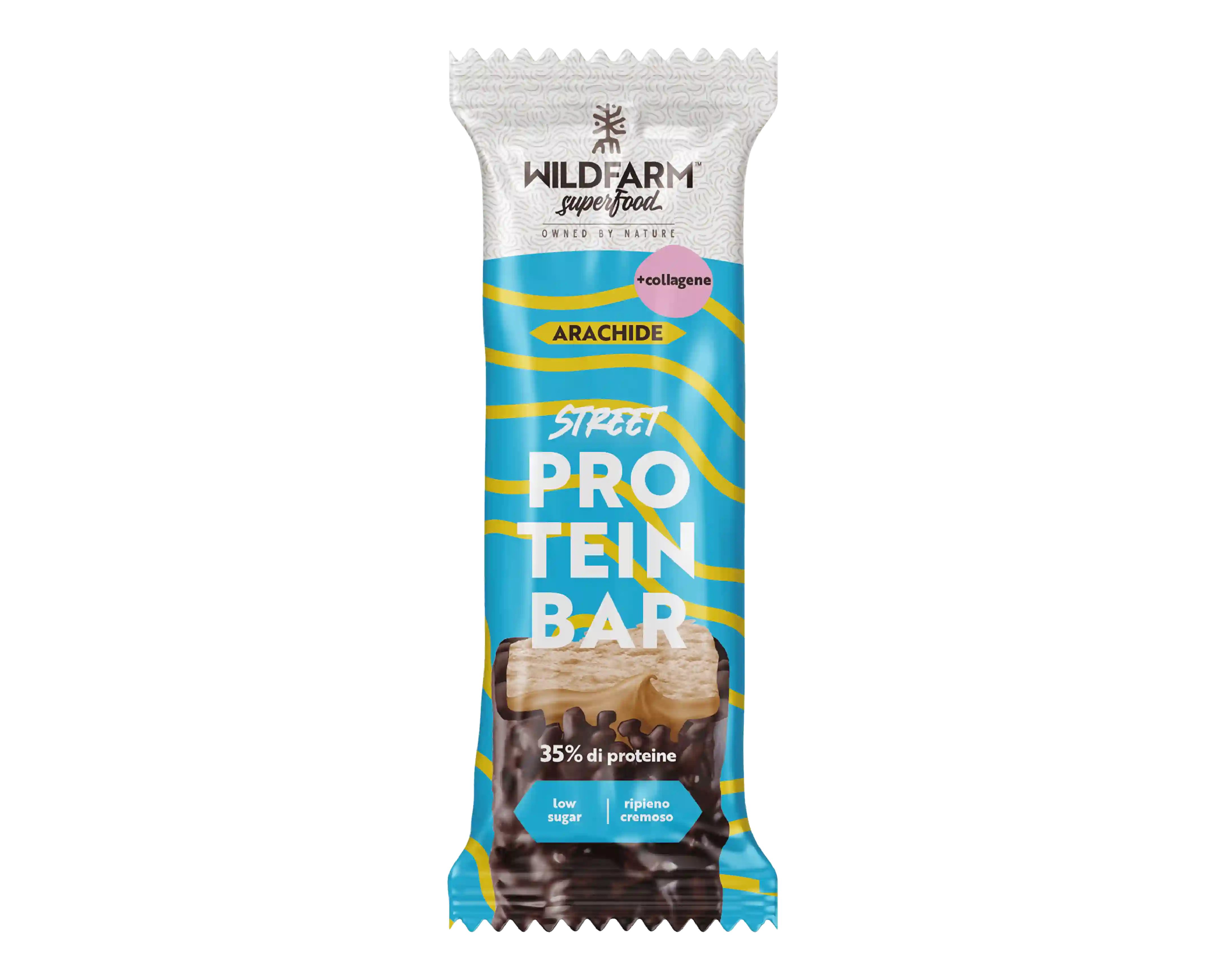 Street Protein Bar Arachide + Collagene