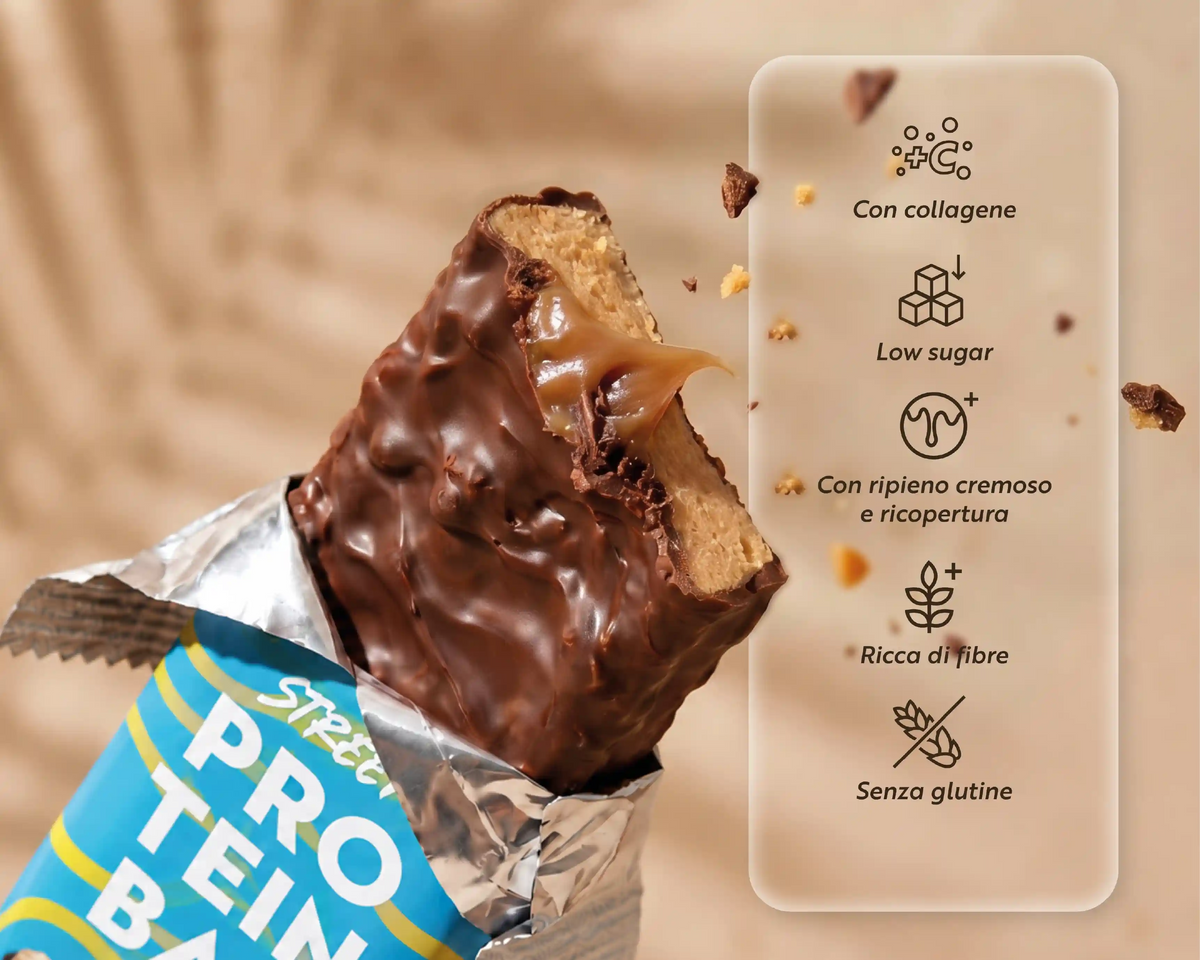 Street Protein Bar Arachide + Collagene