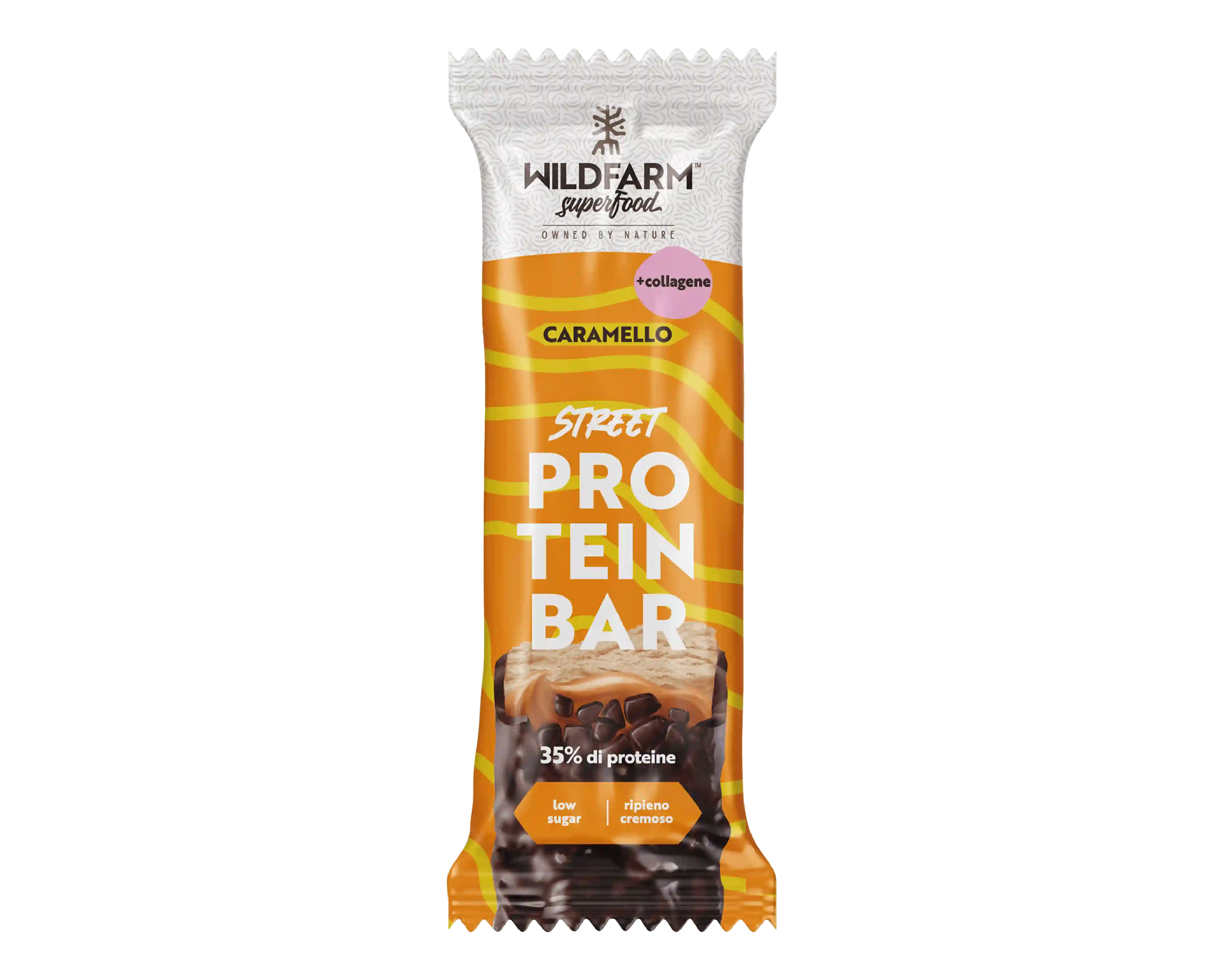 Street Protein Bar Caramello + Collagene
