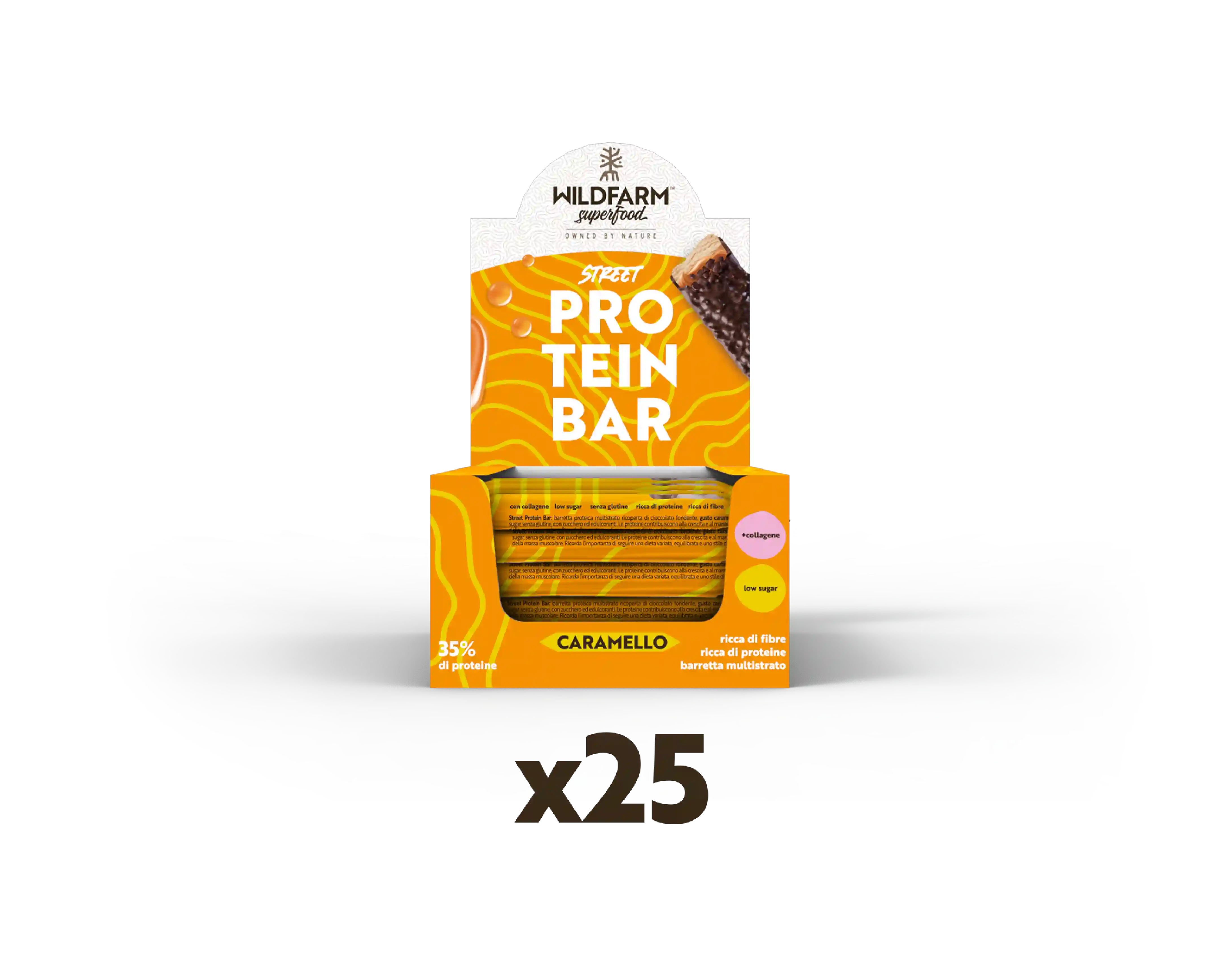 Street Protein Bar Caramello + Collagene