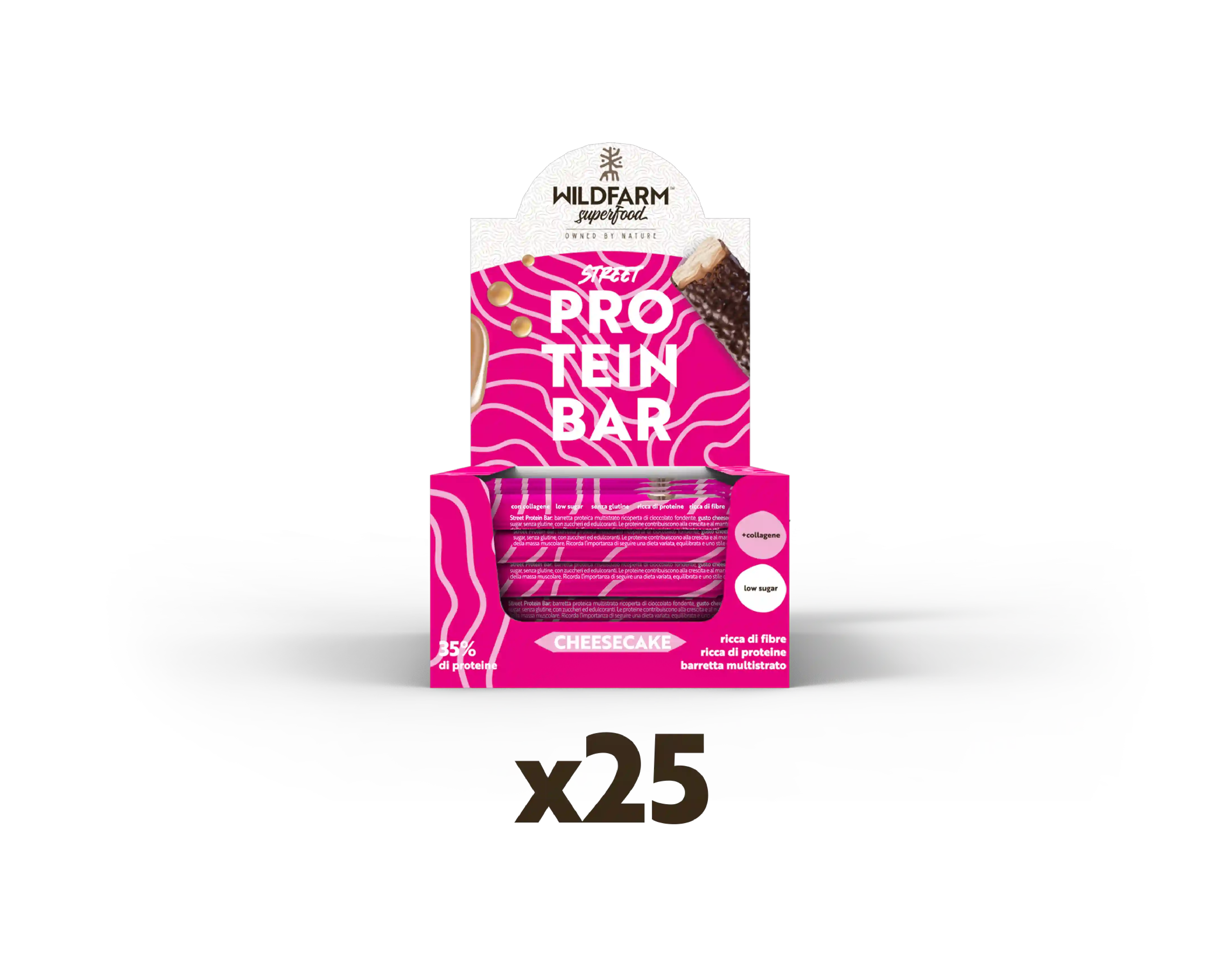 Street Protein Bar Cheesecake + Collagene