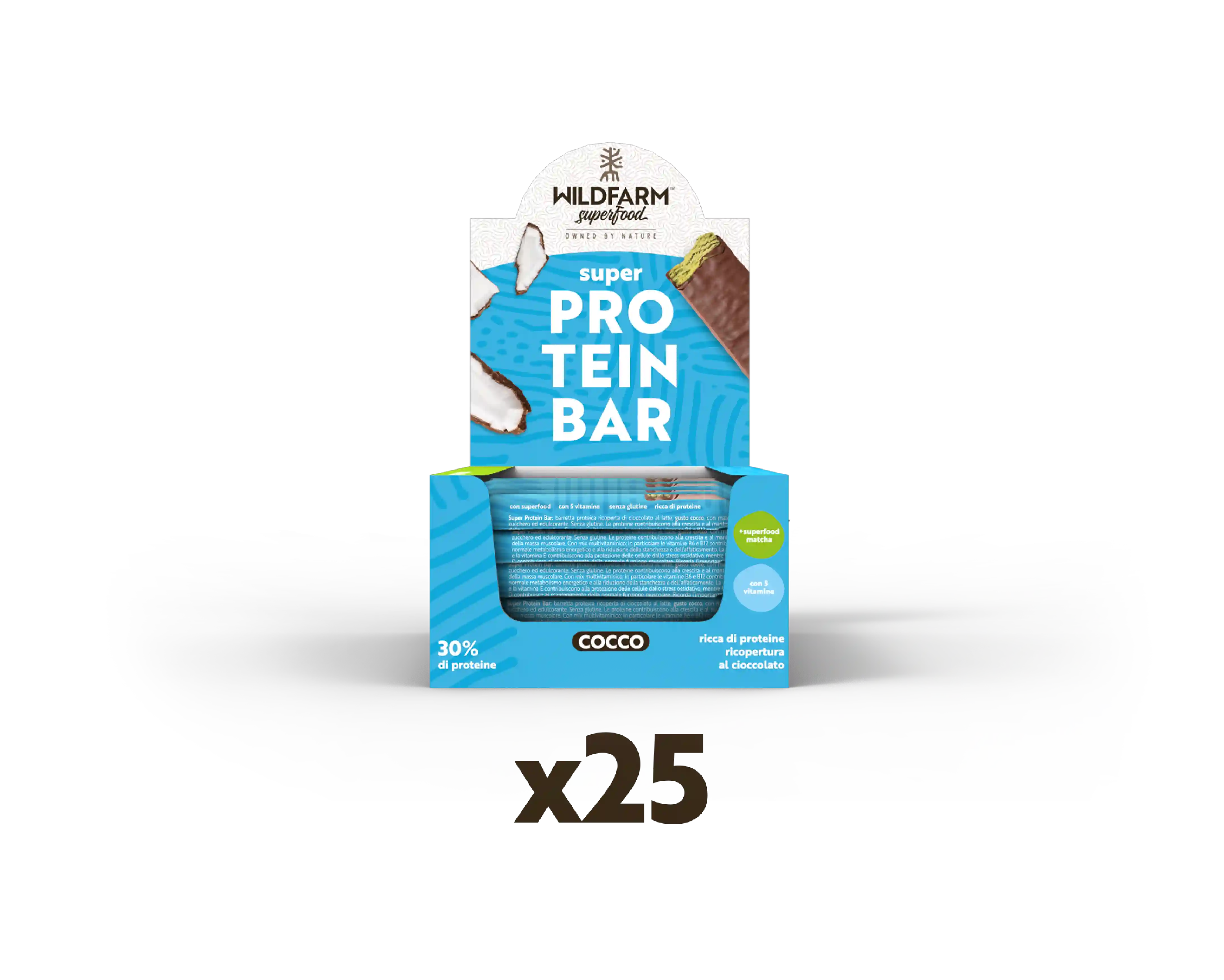 Super Protein Bar Cocco + Matcha