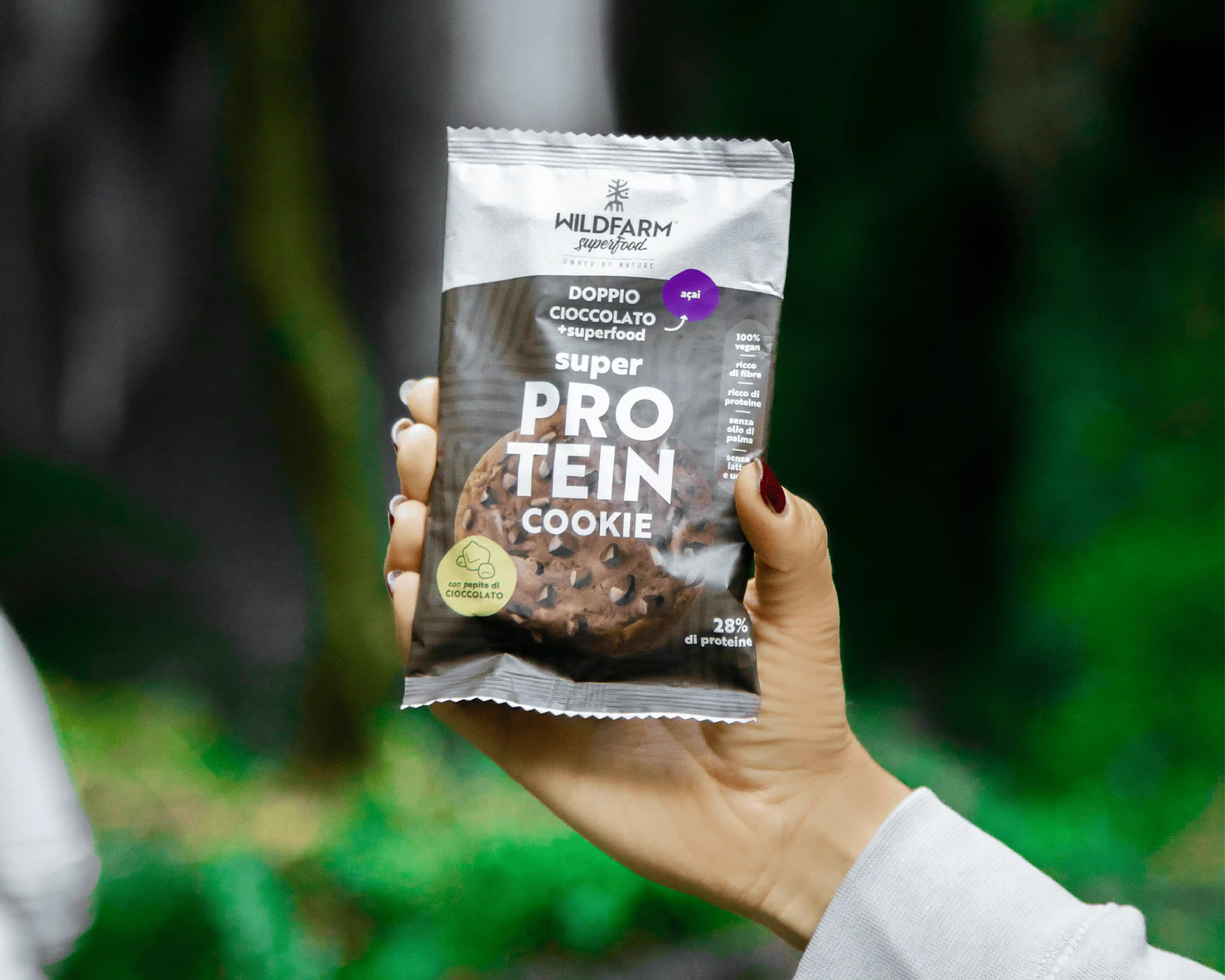 Super Protein Cookie Doppio cioccolato + Açai