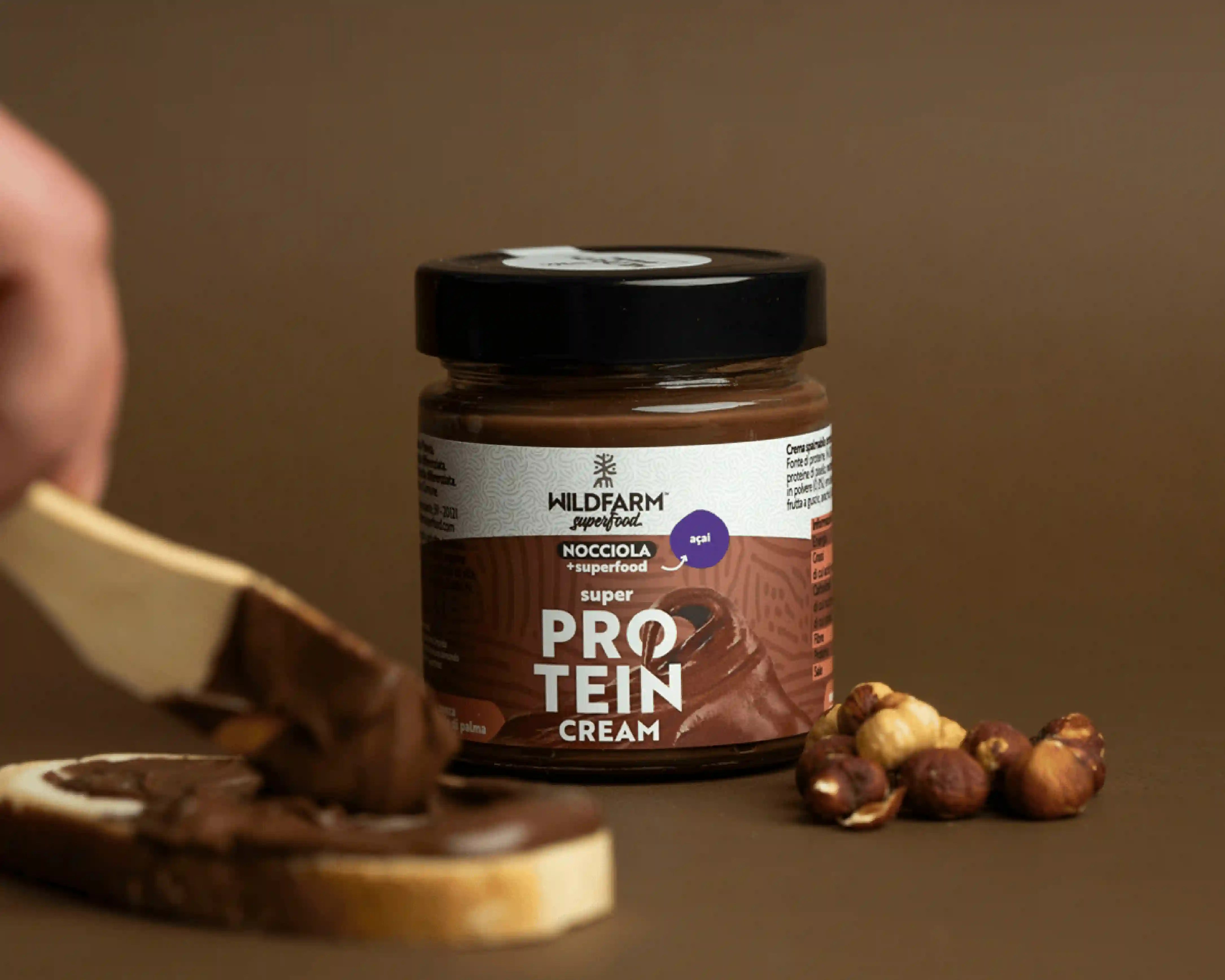 Super Protein Cream evo Nocciola + Açai