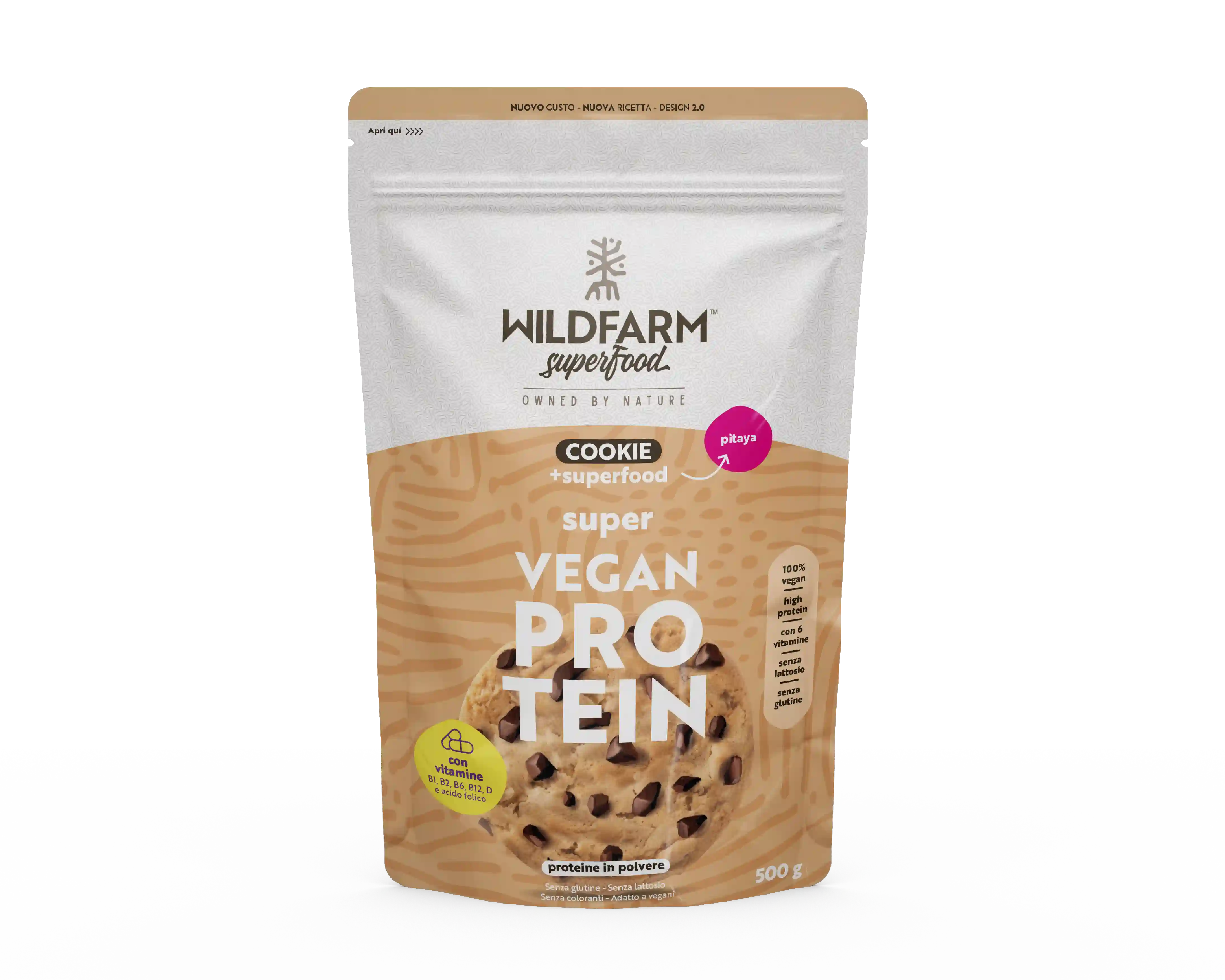 Super Vegan Protein Cookie + Pitaya