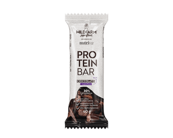 Super Protein Bar Cioccolato & Acai ricoperta